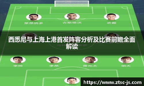 西悉尼与上海上港首发阵容分析及比赛前瞻全面解读